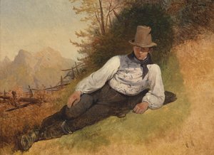 Bauernbursche da Friedrich Gauermann